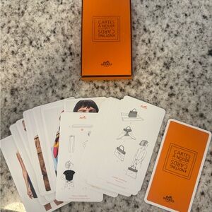 Carte à nouer Hermes Knotting Cards